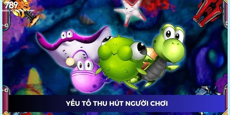 Bắn Cá Nạp Thẻ – Trải Nghiệm Game Bắn Cá Đỉnh Cao 789BET 2 Yếu tố thu hút người chơi