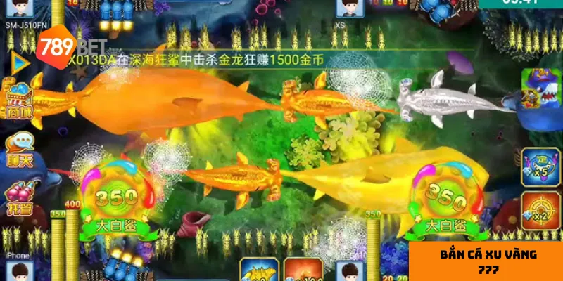 Bắn cá xu vàng 777: Game thú vị, săn cá dễ, nhận thưởng nhanh 4 Chọn súng phù hợp giúp bạn tăng cơ hội hạ gục cá lớn.