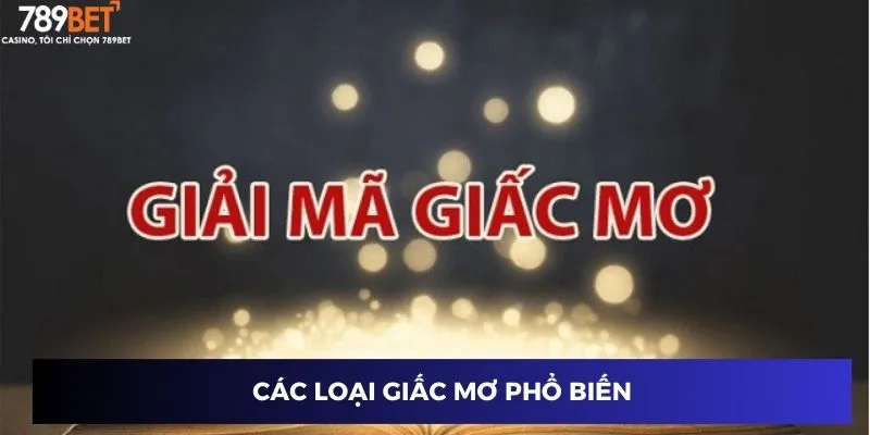Sổ Mơ Lô Đề: Giải Mã Giấc Mơ Trúng Ngay Tiền Tỷ! 2 Các loại giấc mơ phổ biến