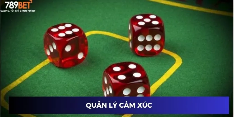Tài Xỉu Ba Xúc Xắc – Cược Thắng Lớn Tại Nhà Cái 789BET 3 Quản lý cảm xúc