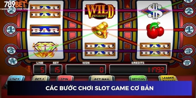 Cách Chơi Slot Game - Khám Phá Bí Kíp Đột Phá Tỷ Lệ Thắng 2025 3 Các bước chơi slot game cơ bản