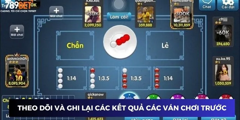 Phương Pháp Chơi Xóc Đĩa Online - Chiến Thắng Mọi Ván 3 Theo dõi và ghi lại các kết quả các ván chơi trước