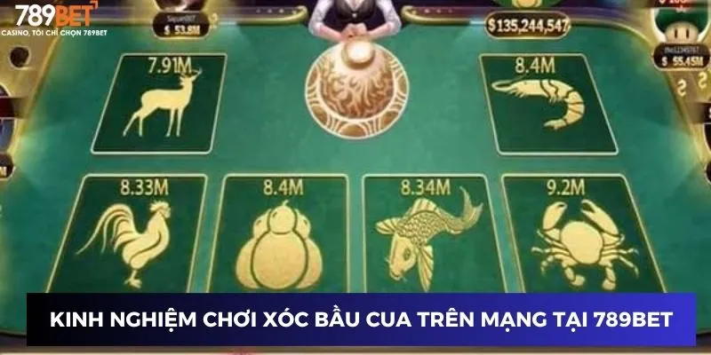 Xóc Bầu Cua Trên Mạng - Bí Quyết Chốt Thắng Không Ai Biết 3 Kinh nghiệm chơi xóc bầu cua trên mạng tại 789BET